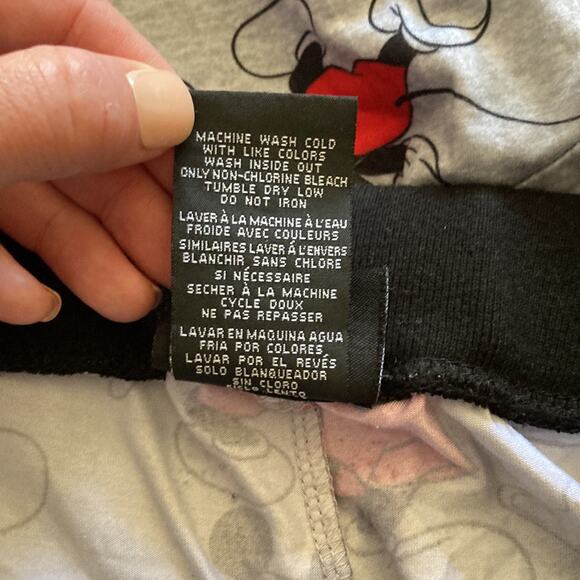 Disney Mickey Mouse Pajama Pants, Size M - Picture 8 of 10